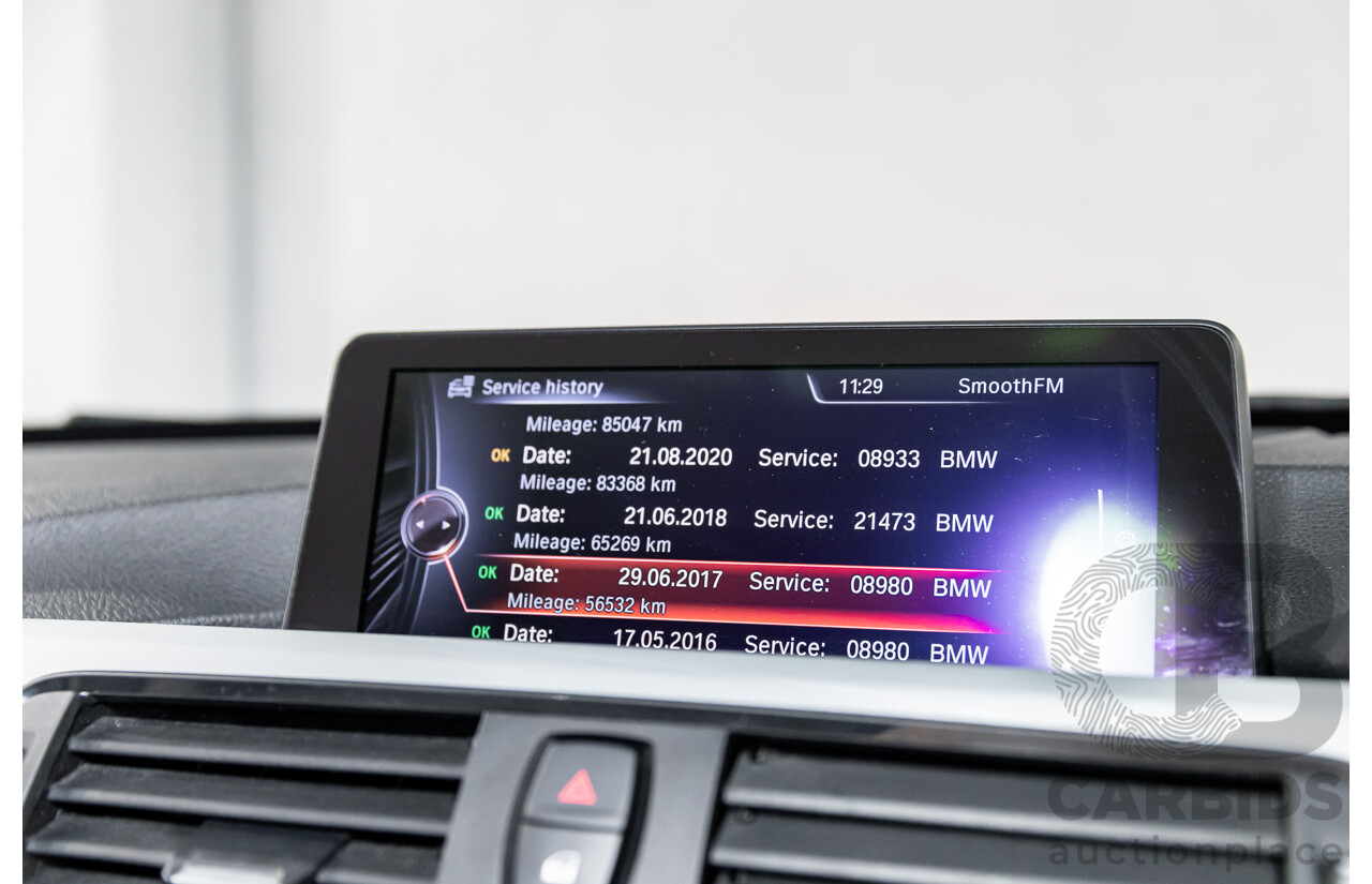 9/2013 BMW 328i Gran Turismo M Sport F34 4d Coupe Black Sapphire Metallic Turbo 2.0L