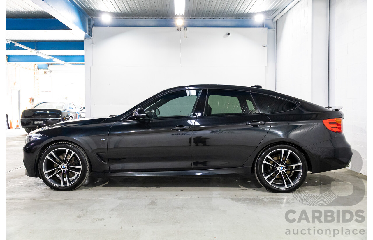 9/2013 BMW 328i Gran Turismo M Sport F34 4d Coupe Black Sapphire Metallic Turbo 2.0L