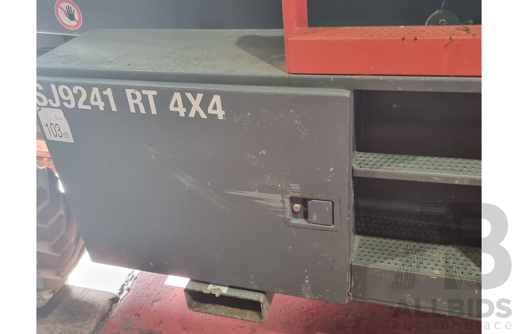 2018, 41ft Skyjack 9241, Kubota Diesel Engine, Scissor Lift Rough Terrain