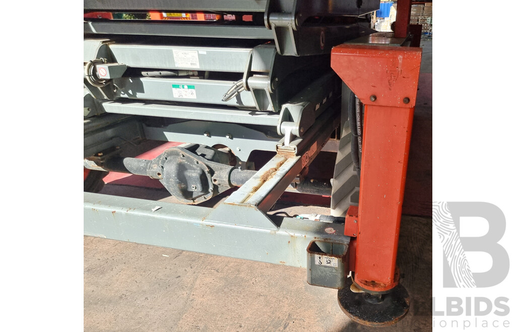 2018, 41ft Skyjack 9241, Kubota Diesel Engine, Scissor Lift Rough Terrain