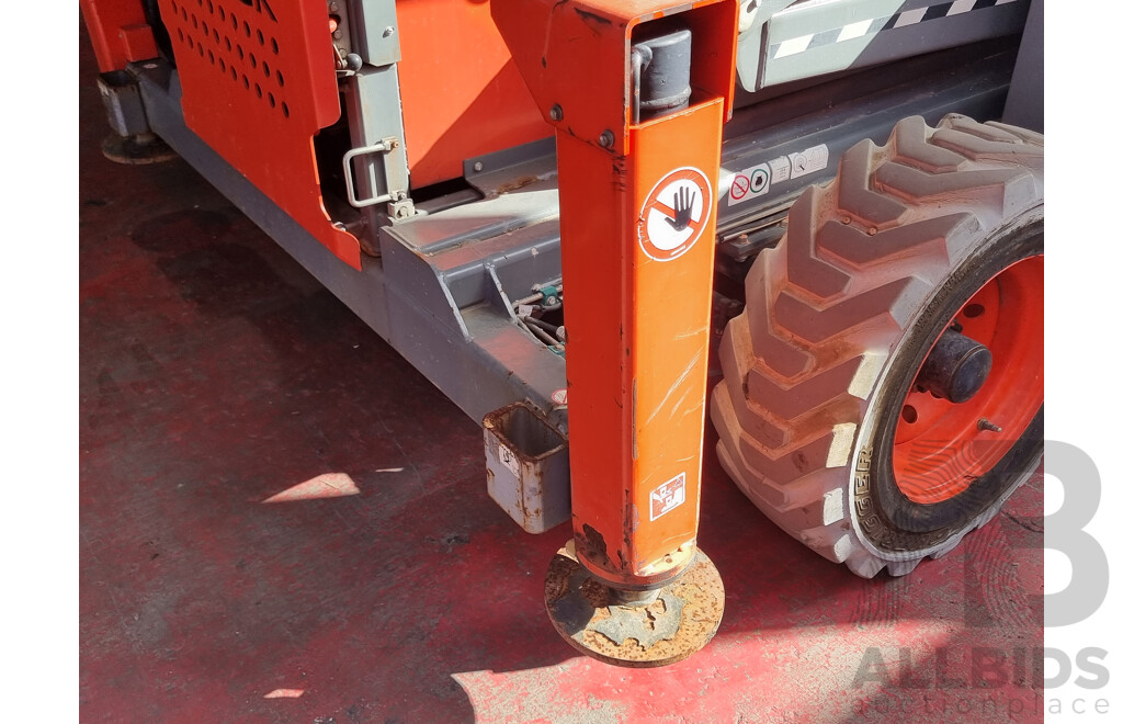 2018, 41ft Skyjack 9241, Kubota Diesel Engine, Scissor Lift Rough Terrain