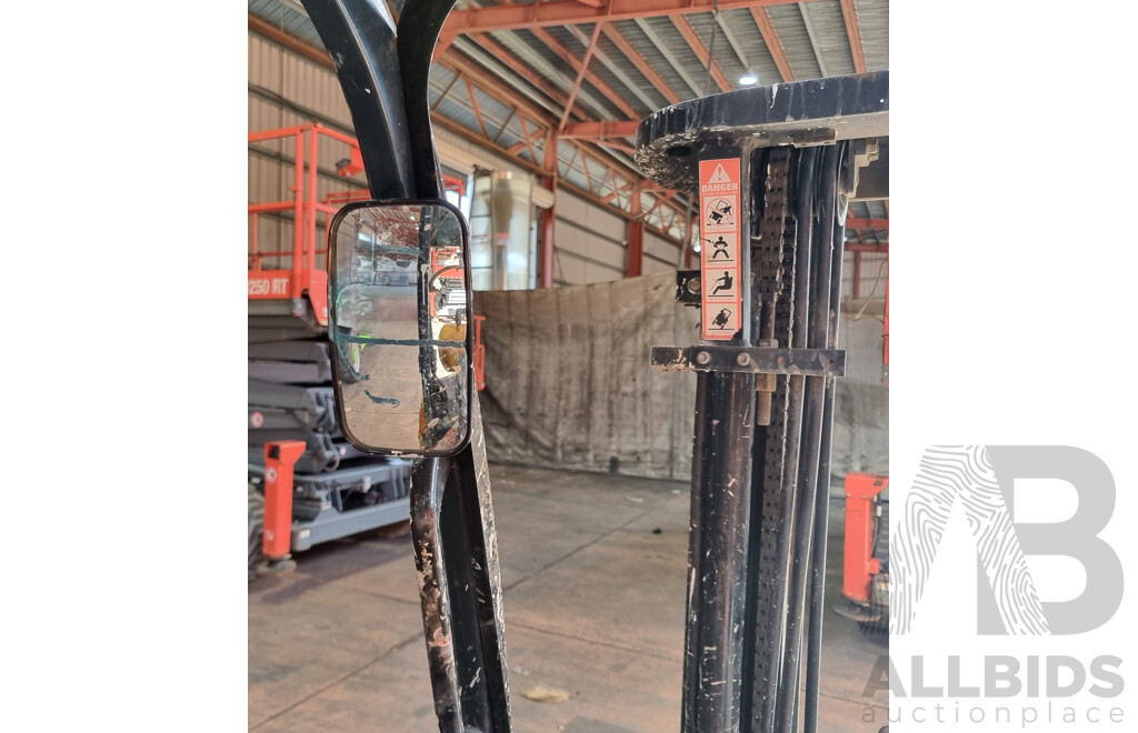 09/2009, Flame Proof 2.5Tonne, Air Compression, Diesel Engine Toyota Forklift - 4.5m FSV