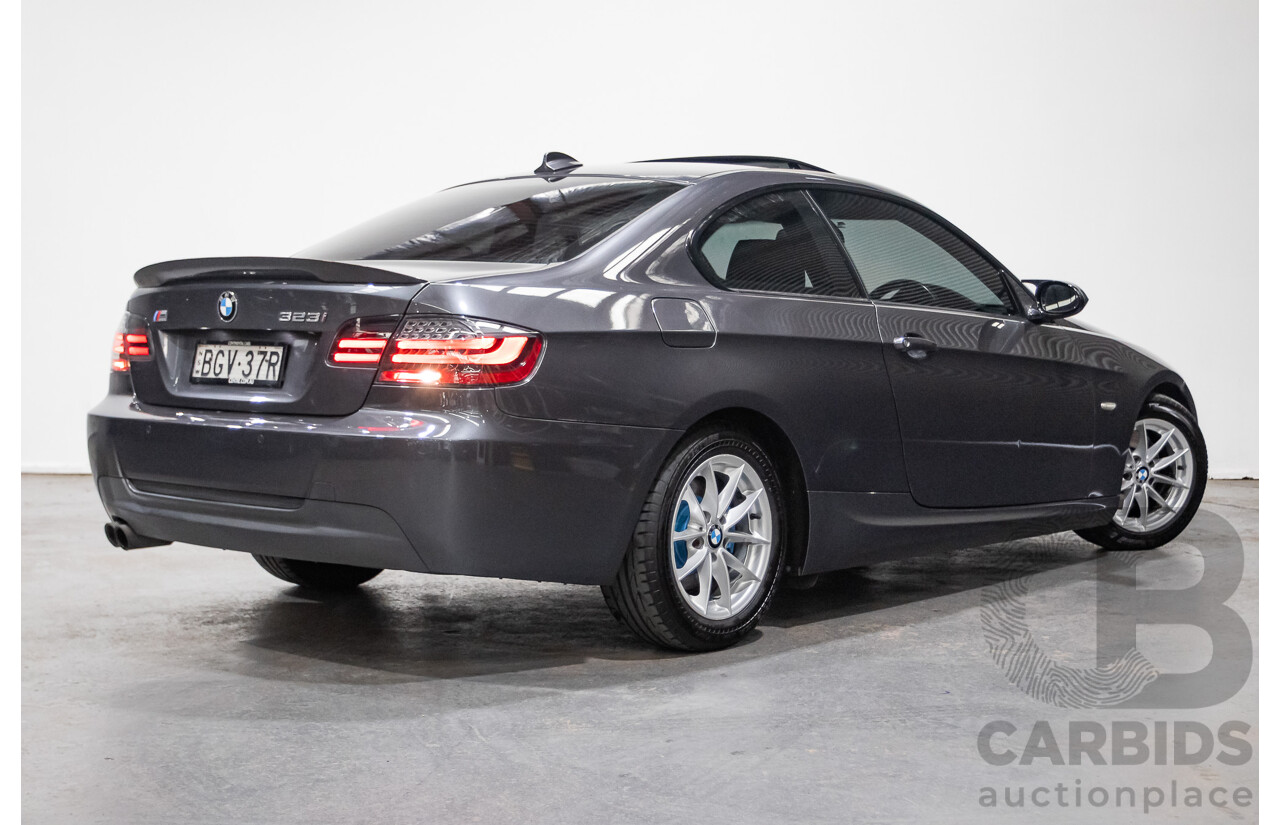 5/2008 Bmw 323i E92 2d Coupe Sparkling Graphite 2.5L