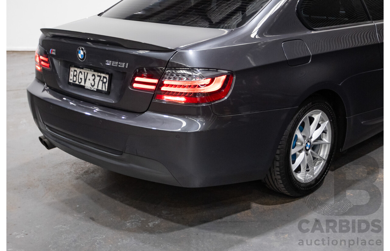5/2008 Bmw 323i E92 2d Coupe Sparkling Graphite 2.5L
