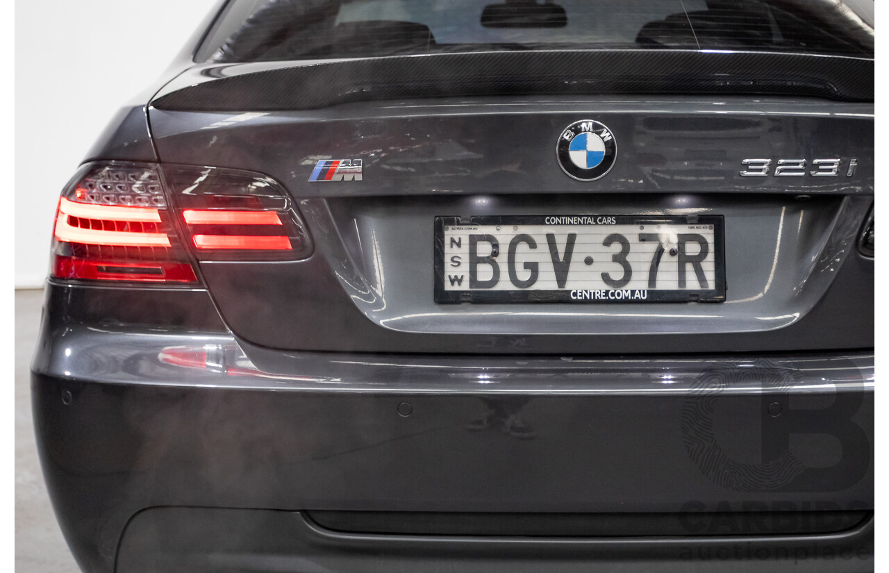 5/2008 Bmw 323i E92 2d Coupe Sparkling Graphite 2.5L