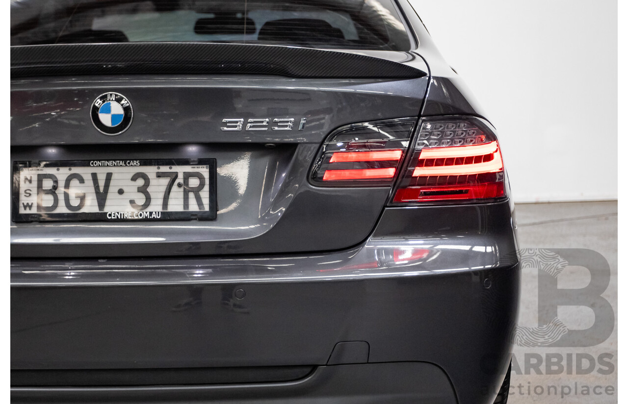 5/2008 Bmw 323i E92 2d Coupe Sparkling Graphite 2.5L