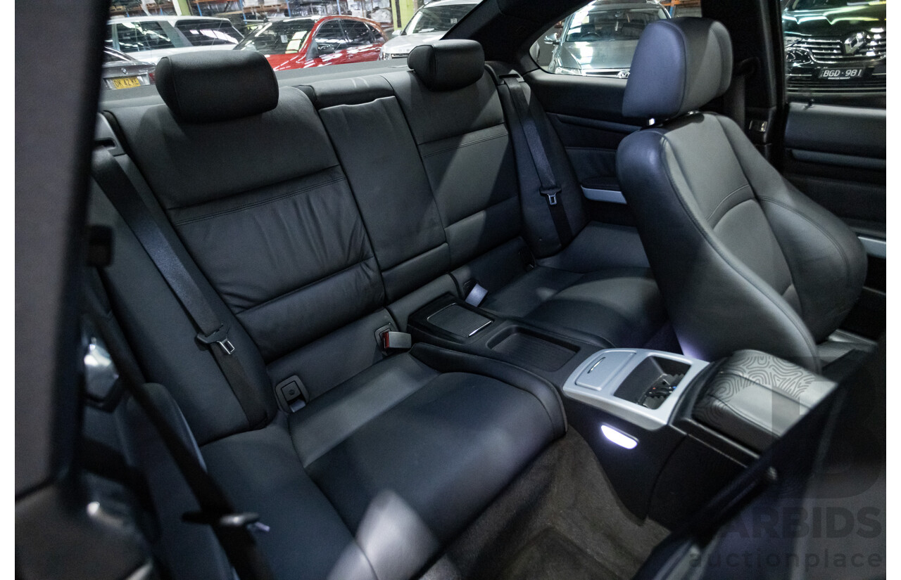5/2008 Bmw 323i E92 2d Coupe Sparkling Graphite 2.5L