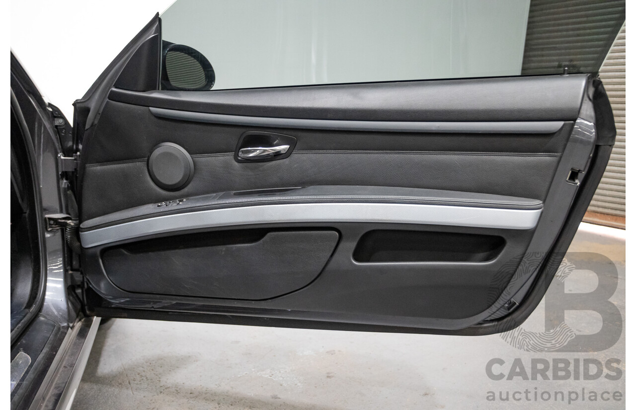 5/2008 Bmw 323i E92 2d Coupe Sparkling Graphite 2.5L