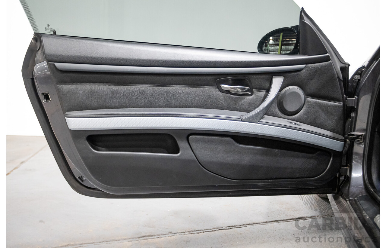 5/2008 Bmw 323i E92 2d Coupe Sparkling Graphite 2.5L