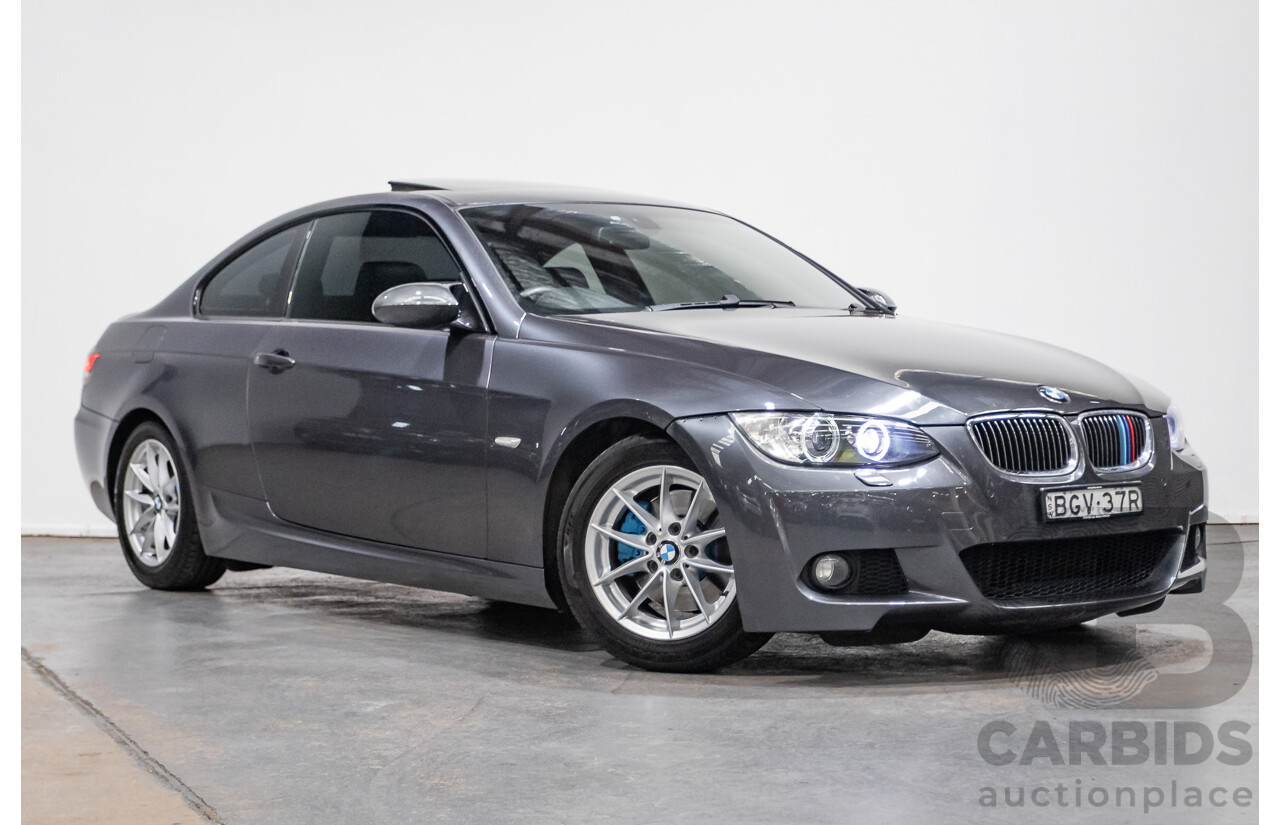 5/2008 Bmw 323i E92 2d Coupe Sparkling Graphite 2.5L