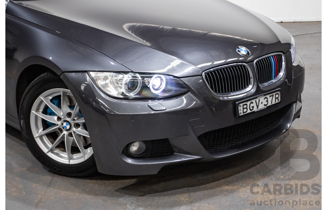 5/2008 Bmw 323i E92 2d Coupe Sparkling Graphite 2.5L