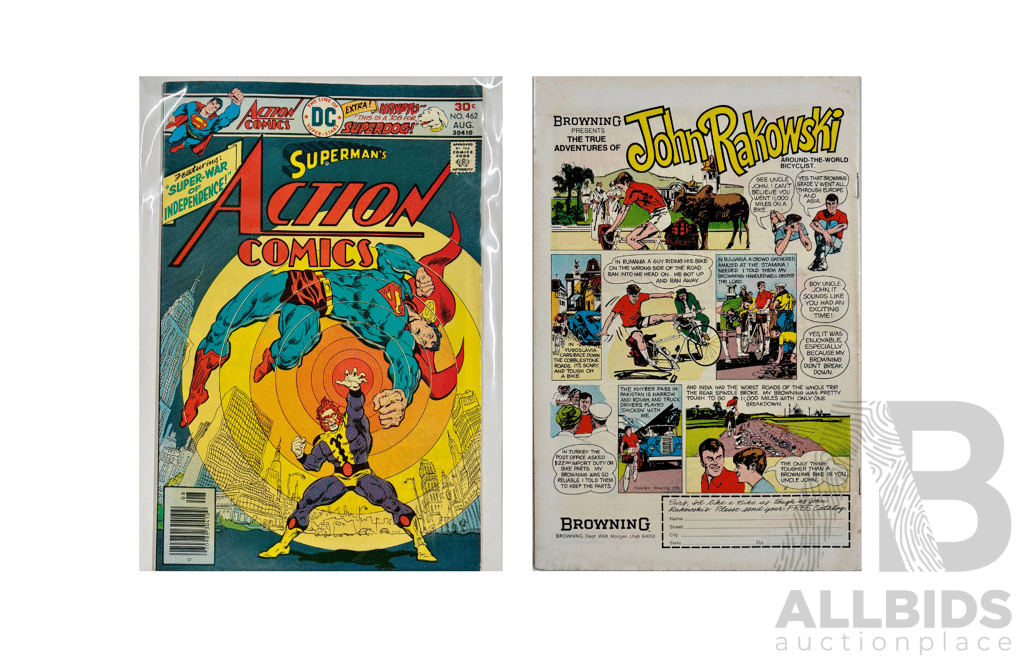 1978 Issue of Superman's Action Comics 484