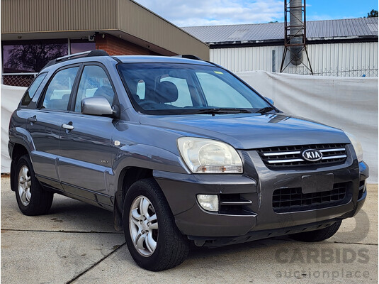 7/2005 Kia Sportage (4x4) KM 4d Wagon Silver 2.7L