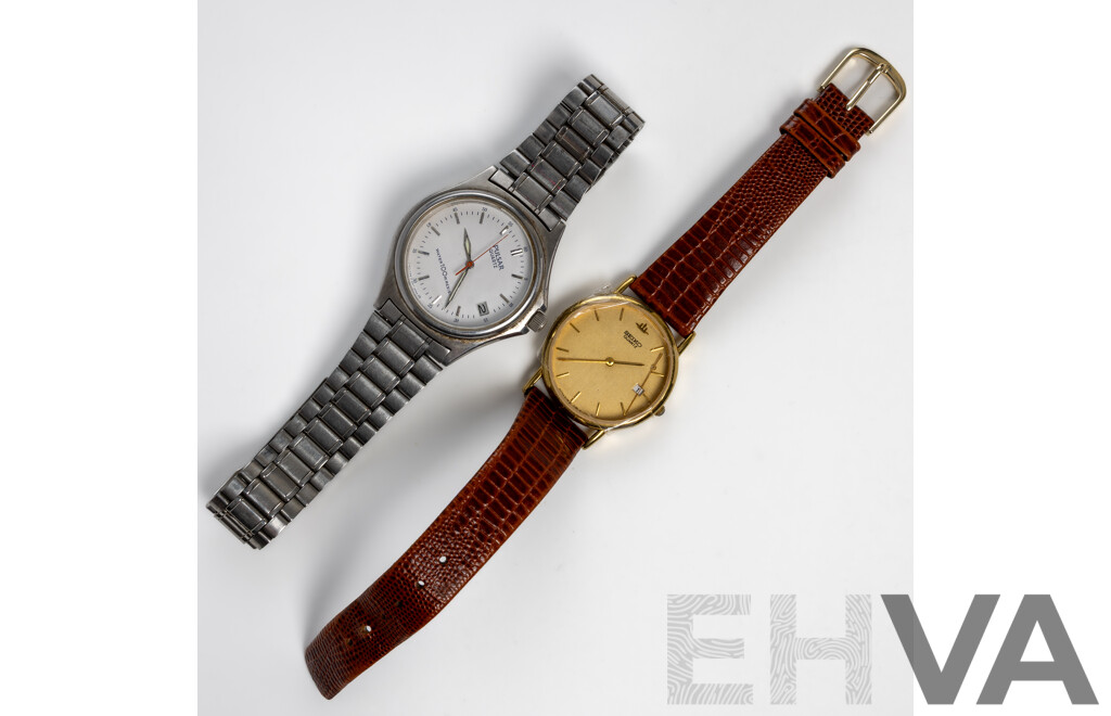 Seiko 6Y39-7010 & Pulsar V147-7040 Watches - Both for Repair