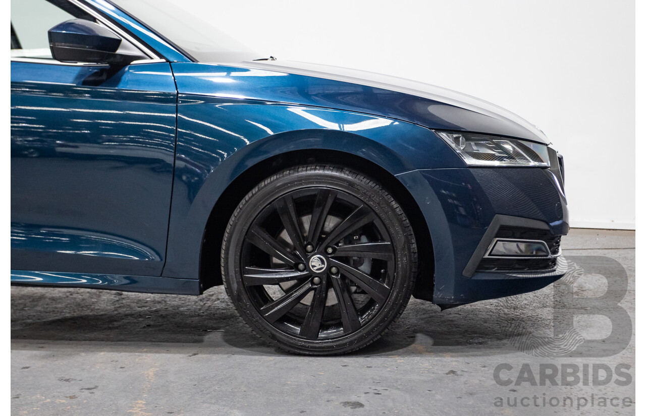03/2021 Skoda Octavia 110 TSI Style NX MY21 5D Hatch Lava Blue Turbo 1.4L