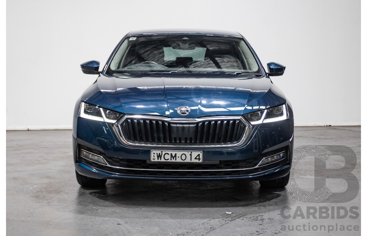 03/2021 Skoda Octavia 110 TSI Style NX MY21 5D Hatch Lava Blue Turbo 1.4L