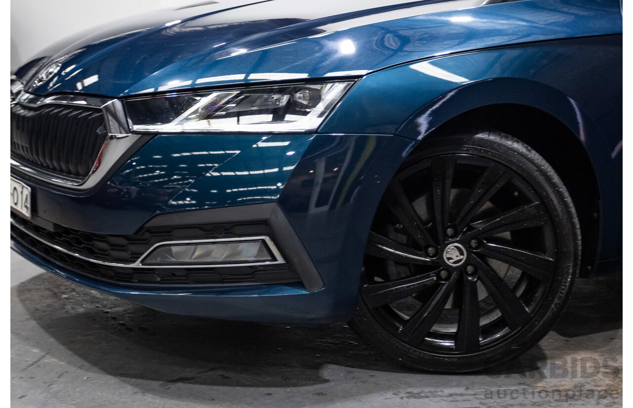 03/2021 Skoda Octavia 110 TSI Style NX MY21 5D Hatch Lava Blue Turbo 1.4L