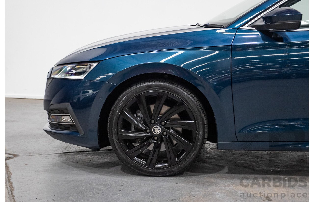 03/2021 Skoda Octavia 110 TSI Style NX MY21 5D Hatch Lava Blue Turbo 1.4L
