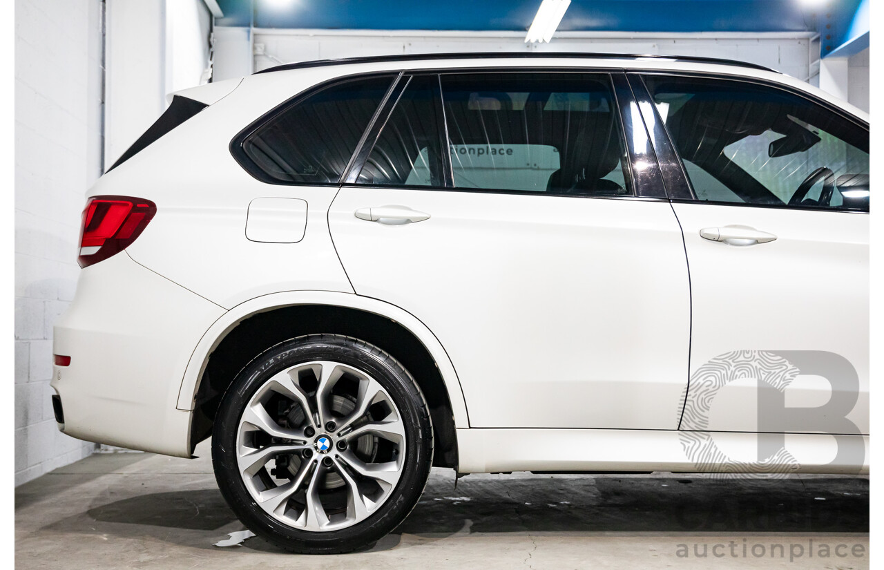 1/2015 BMW X5 sDrive 25d (RWD) F15 MY15 4d Wagon Mineral White Metallic Turbo Diesel 2.0L