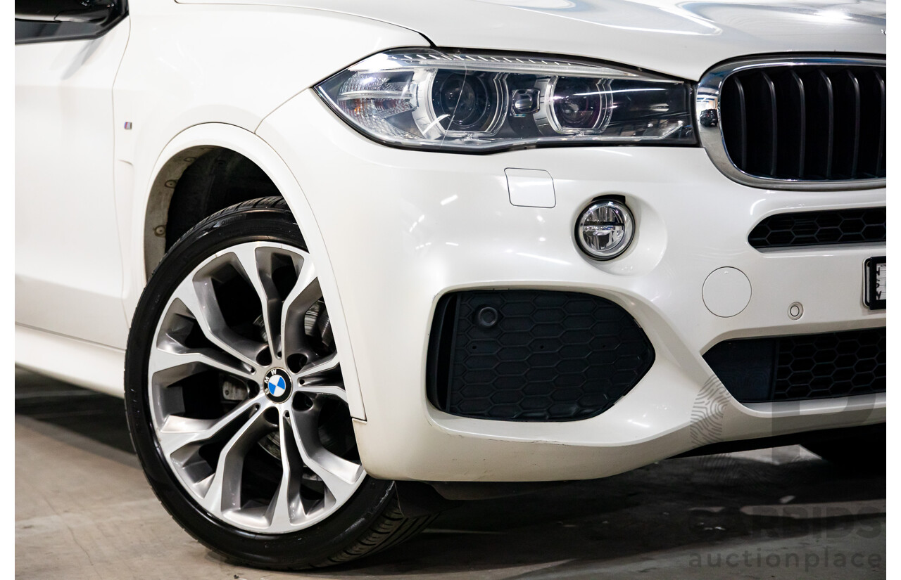1/2015 BMW X5 sDrive 25d (RWD) F15 MY15 4d Wagon Mineral White Metallic Turbo Diesel 2.0L