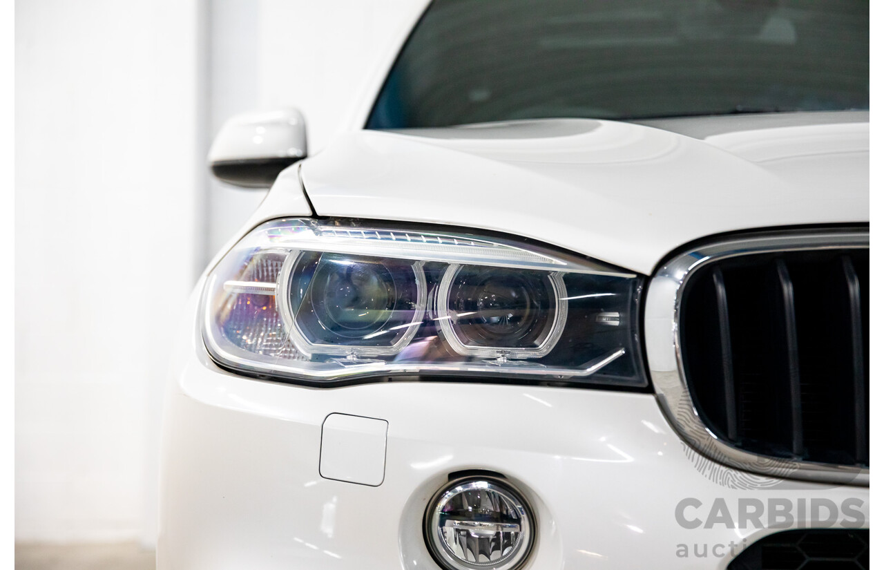 1/2015 BMW X5 sDrive 25d (RWD) F15 MY15 4d Wagon Mineral White Metallic Turbo Diesel 2.0L