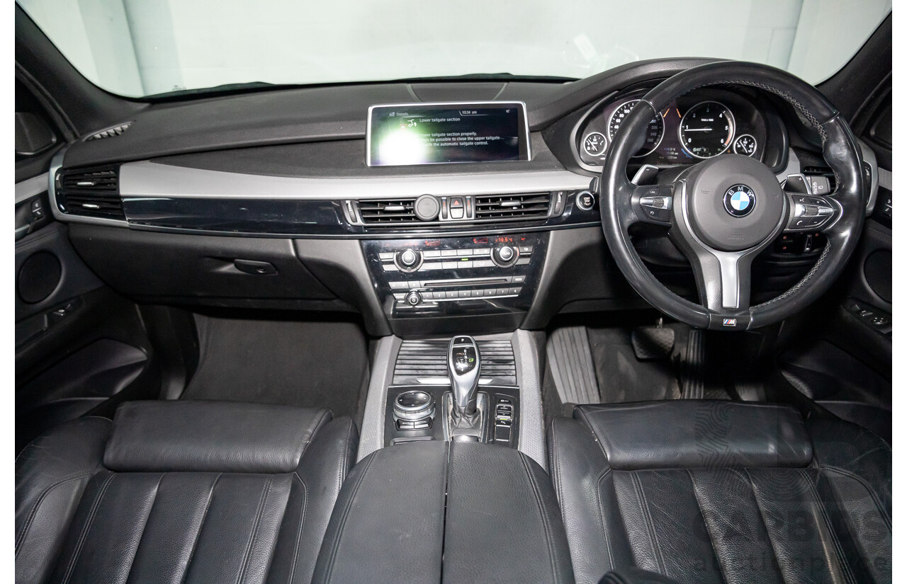 1/2015 BMW X5 sDrive 25d (RWD) F15 MY15 4d Wagon Mineral White Metallic Turbo Diesel 2.0L