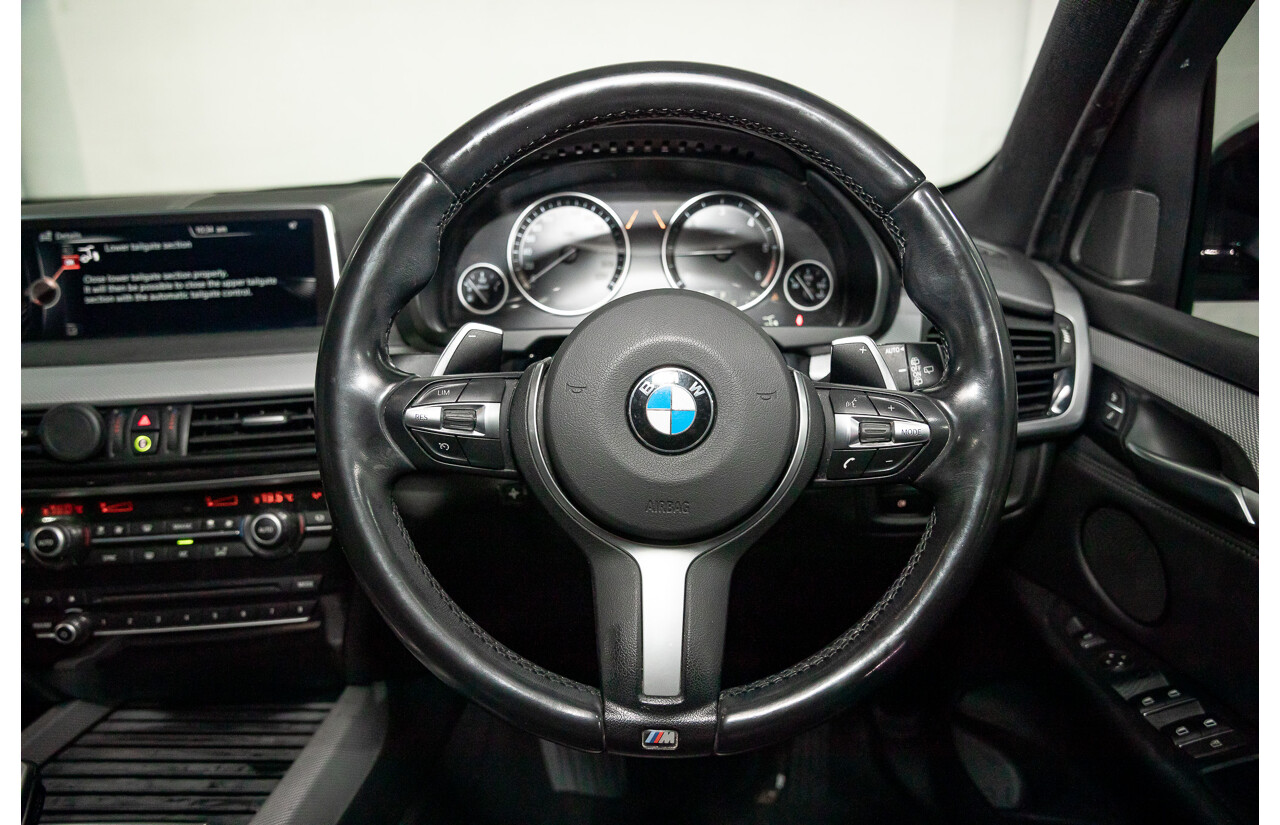 1/2015 BMW X5 sDrive 25d (RWD) F15 MY15 4d Wagon Mineral White Metallic Turbo Diesel 2.0L