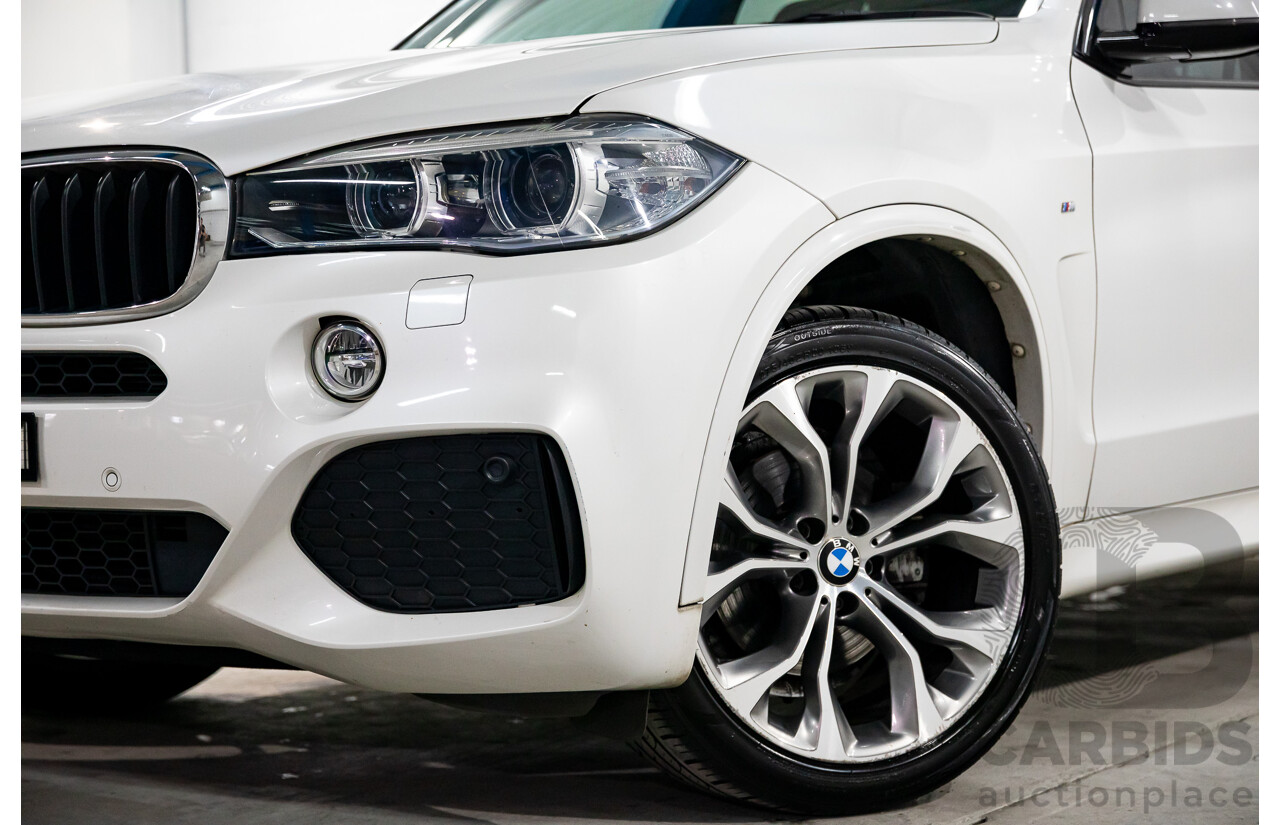 1/2015 BMW X5 sDrive 25d (RWD) F15 MY15 4d Wagon Mineral White Metallic Turbo Diesel 2.0L