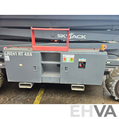 2017 SKYJACK SJ9241 RT 4x4 Diesel Mobile Elevated Work Platform
