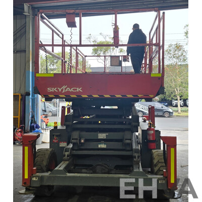 2017 SKYJACK SJ9241 RT 4x4 Diesel Mobile Elevated Work Platform