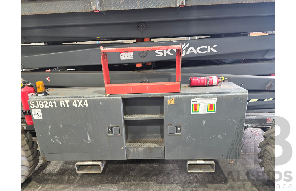 2017 SKYJACK SJ9241 RT 4x4 Diesel Mobile Elevated Work Platform