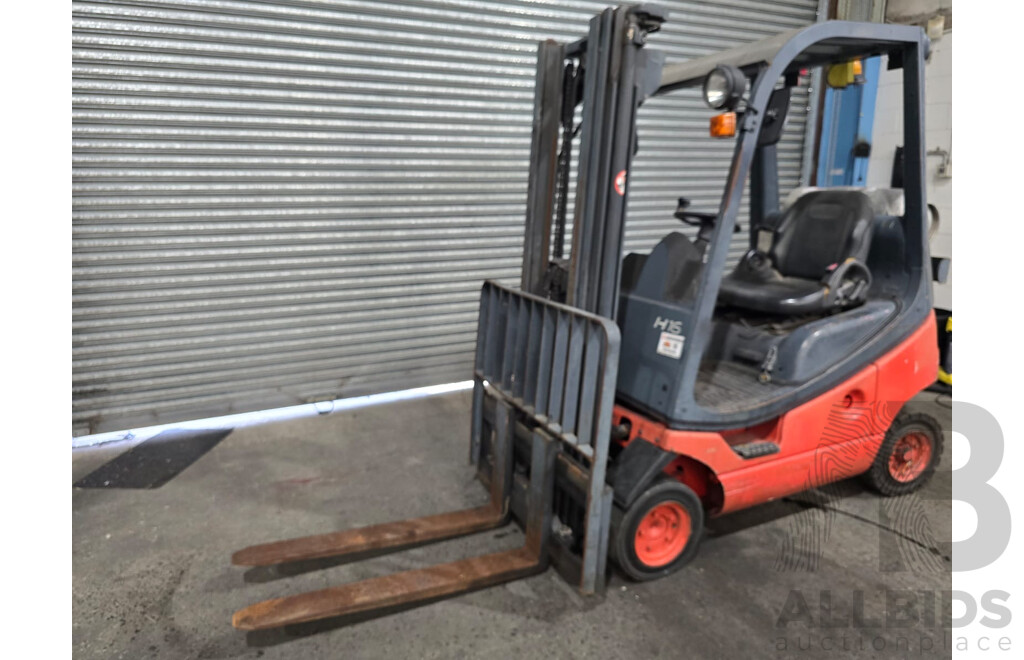 1995 LINDE H16 LPG Forklift