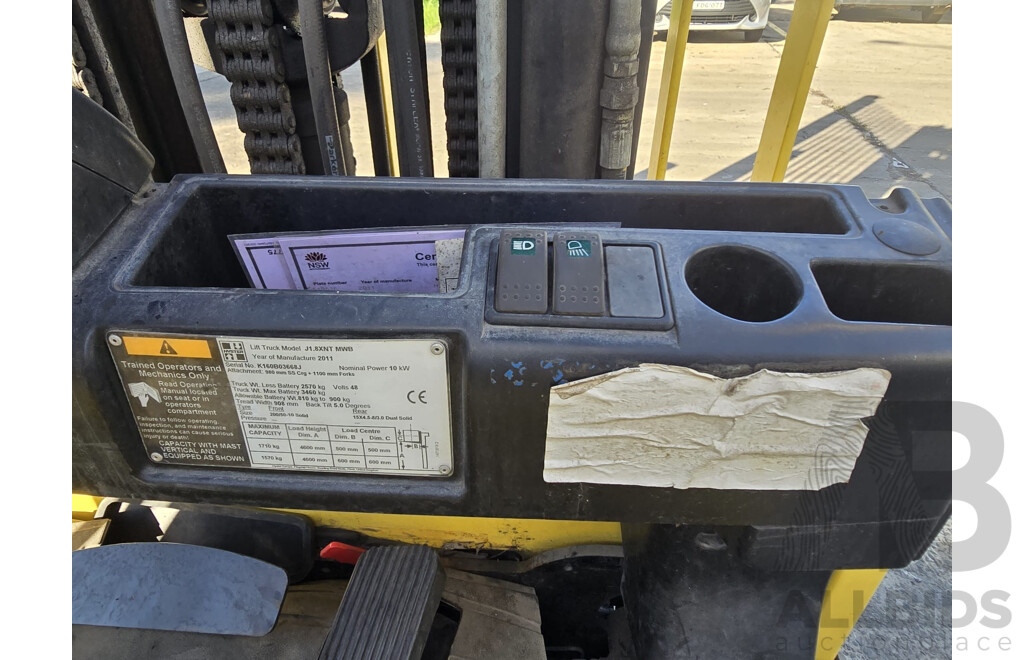 2011 HYSTER J1.8XNT MWB Forklift