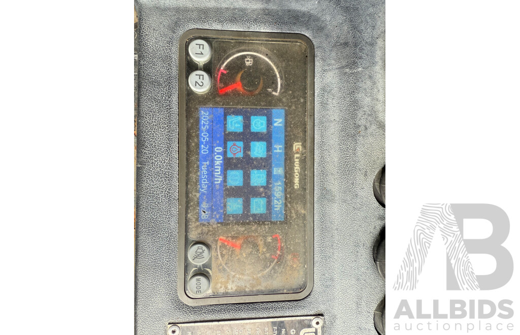 LIUGONG LPG Forklift, 2.5T Container Mast with 2280hrs