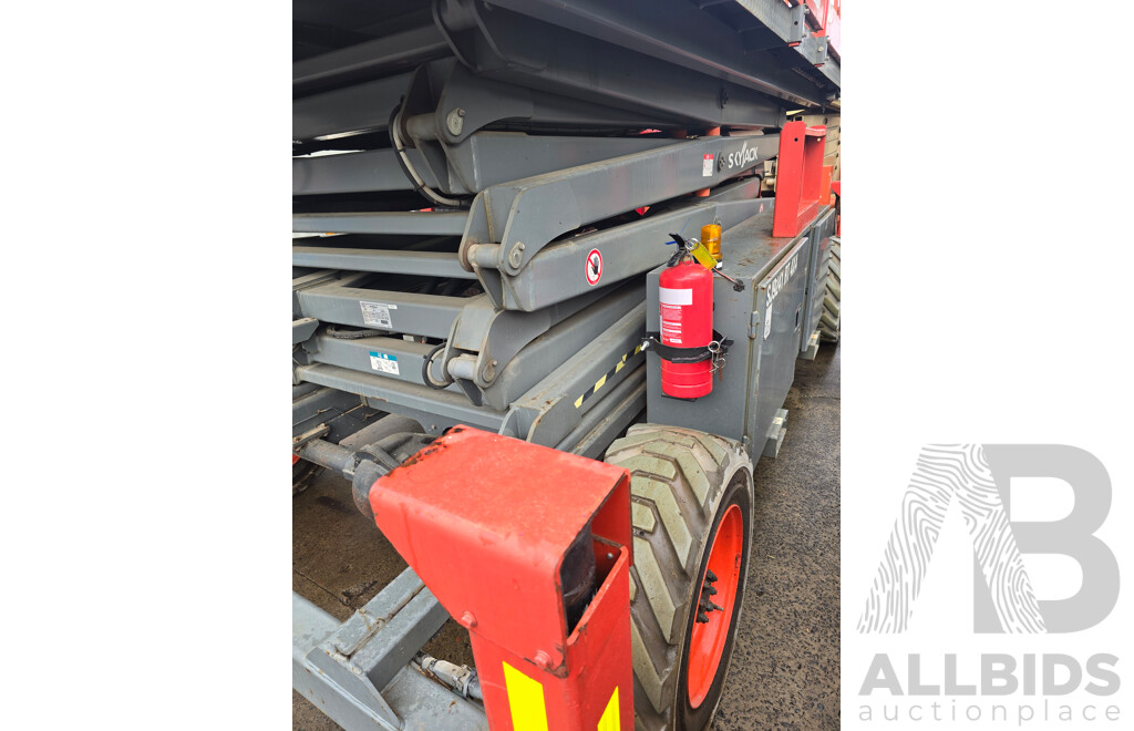 2017 SKYJACK SJ9241 RT 4x4 Diesel Mobile Elevated Work Platform