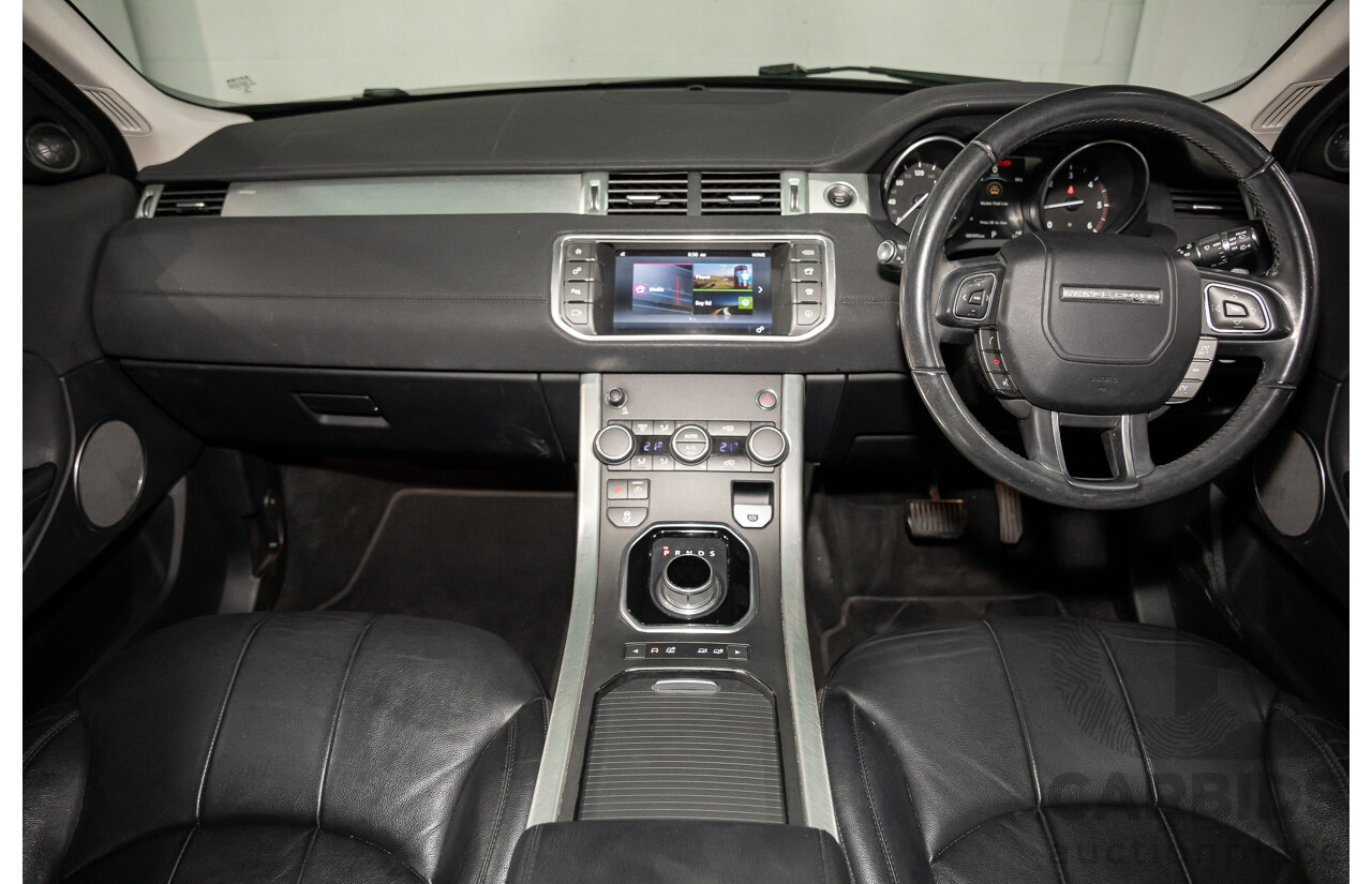 10/2015 Range Rover Evoque Td4 180 SE LV MY16 5d Wagon Fuji White Turbo Diesel 2.0L