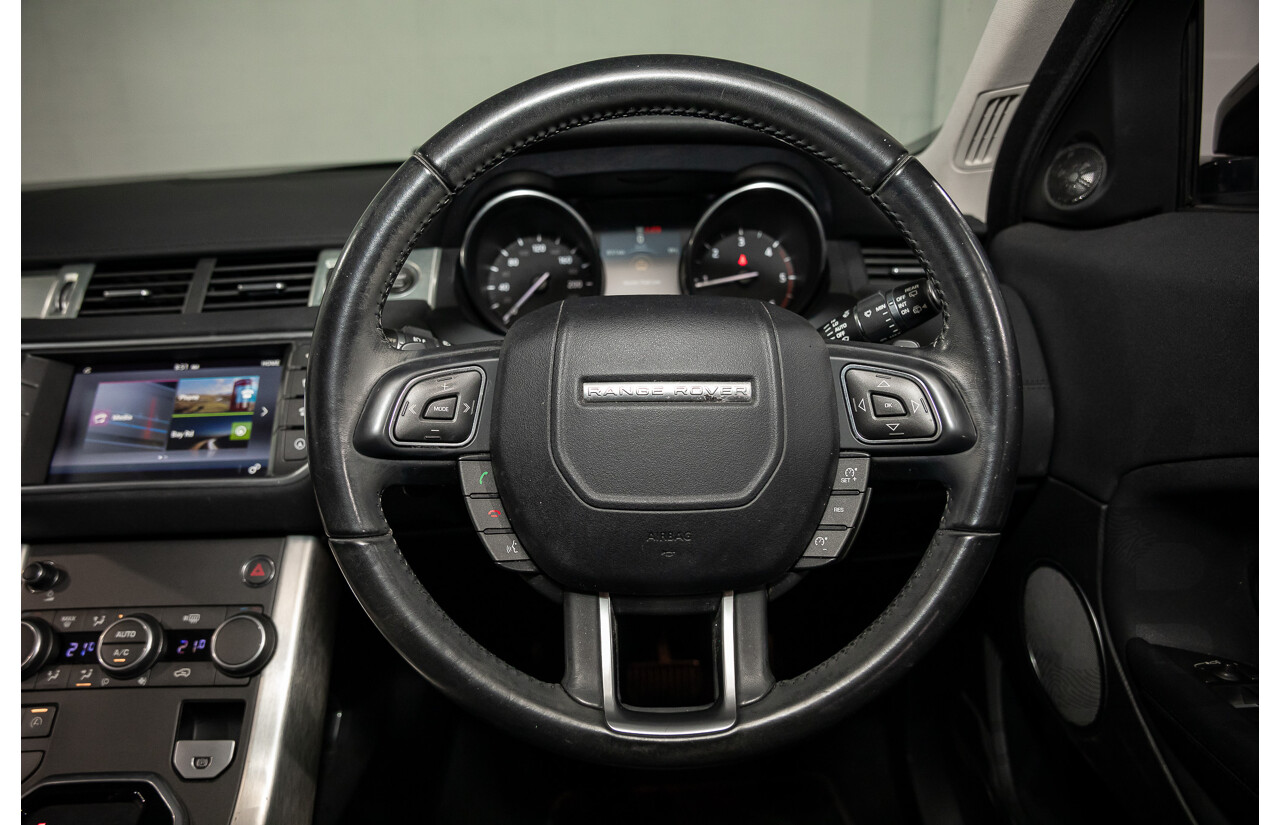 10/2015 Range Rover Evoque Td4 180 SE LV MY16 5d Wagon Fuji White Turbo Diesel 2.0L