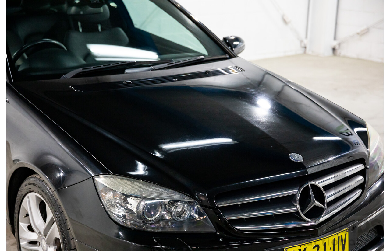 1/2009 Mercedes-Benz CLC200 Kompressor Evolution + 203 2d Coupe Obsidian Black Metallic Supercharged 1.8L