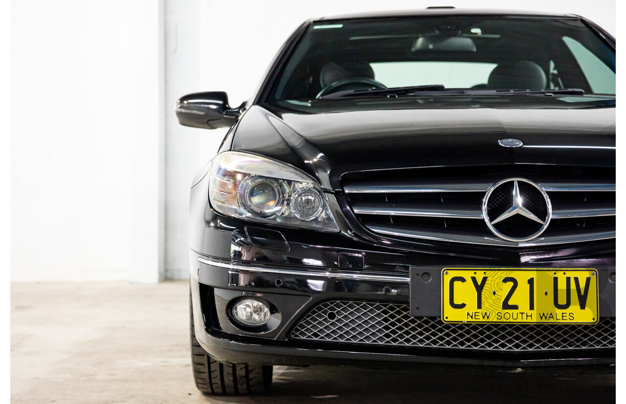 1/2009 Mercedes-Benz CLC200 Kompressor Evolution + 203 2d Coupe Obsidian Black Metallic Supercharged 1.8L