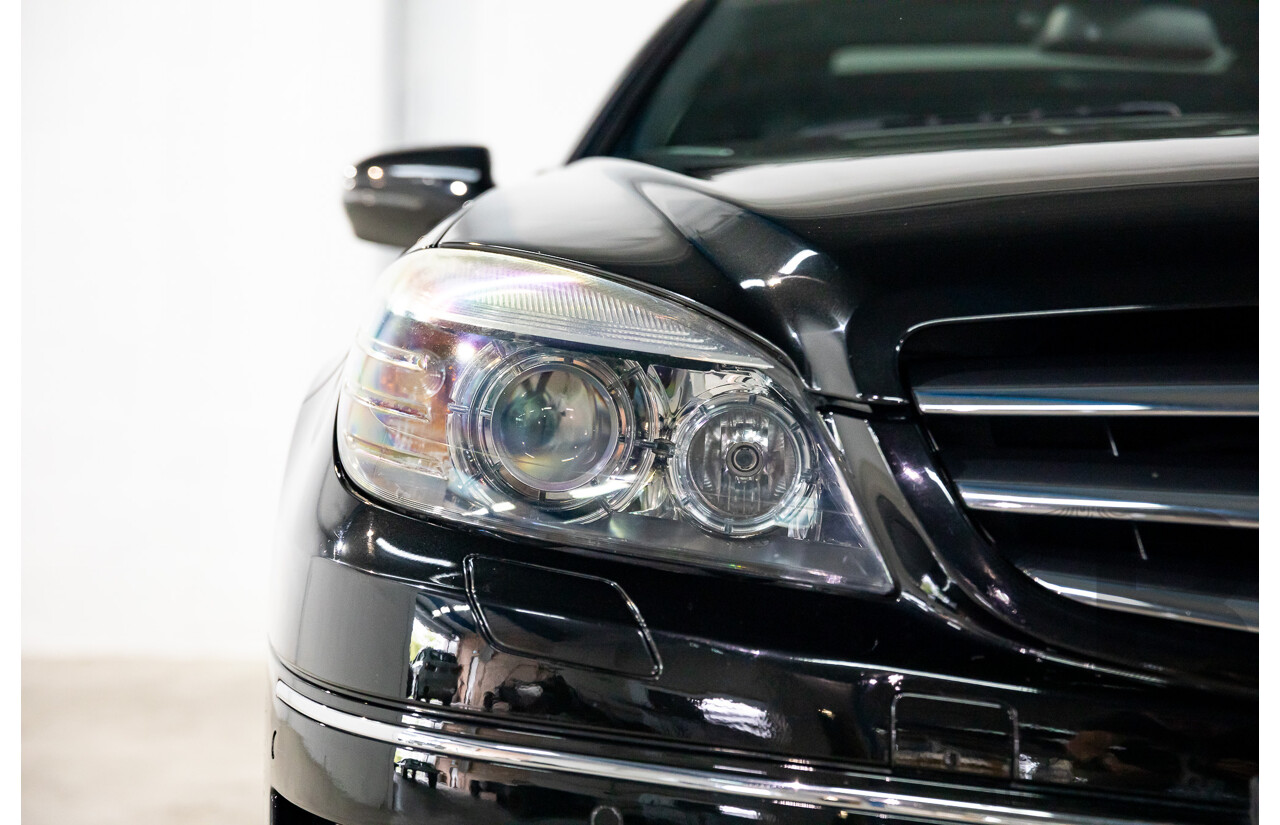 1/2009 Mercedes-Benz CLC200 Kompressor Evolution + 203 2d Coupe Obsidian Black Metallic Supercharged 1.8L