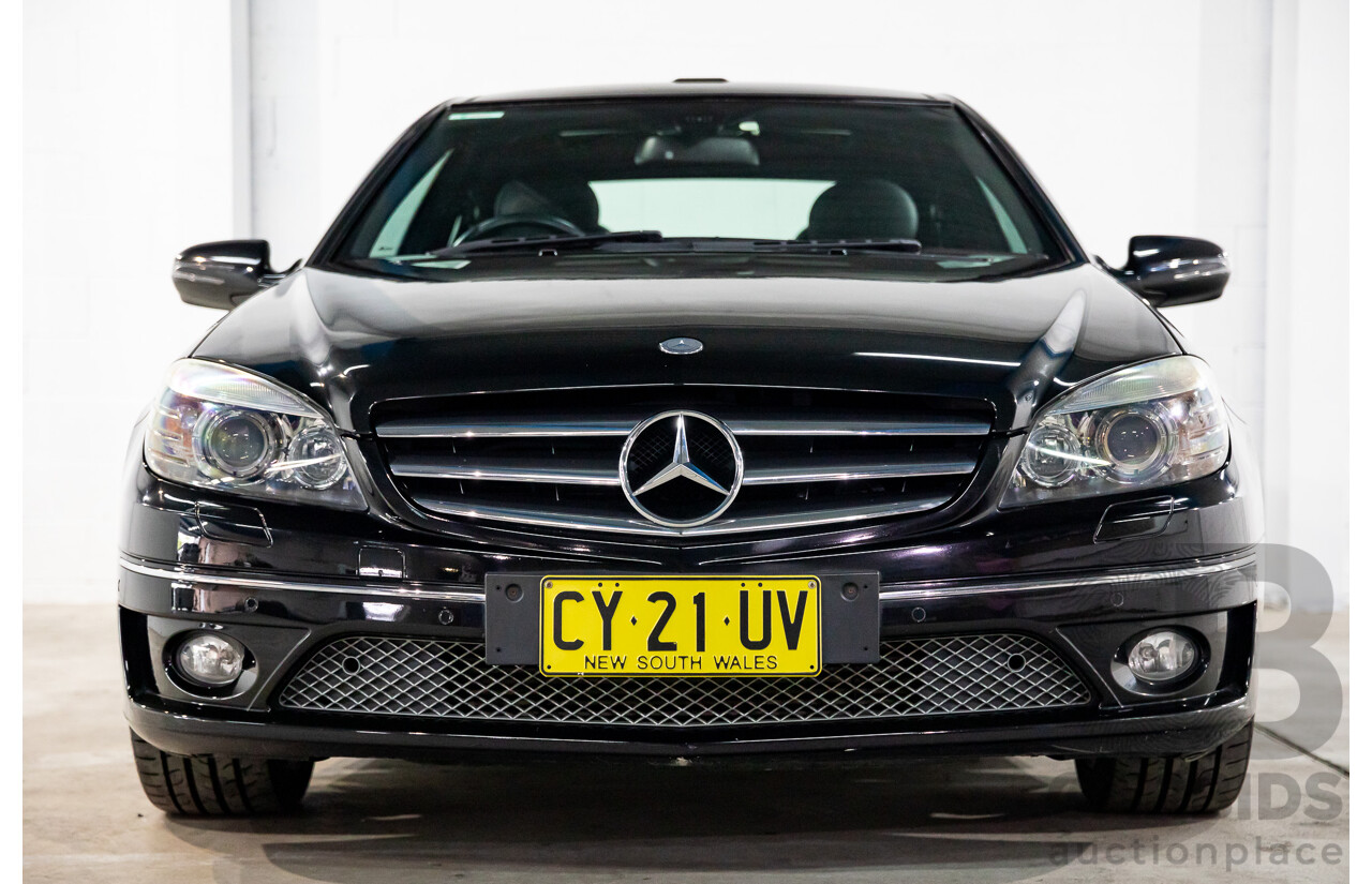 1/2009 Mercedes-Benz CLC200 Kompressor Evolution + 203 2d Coupe Obsidian Black Metallic Supercharged 1.8L
