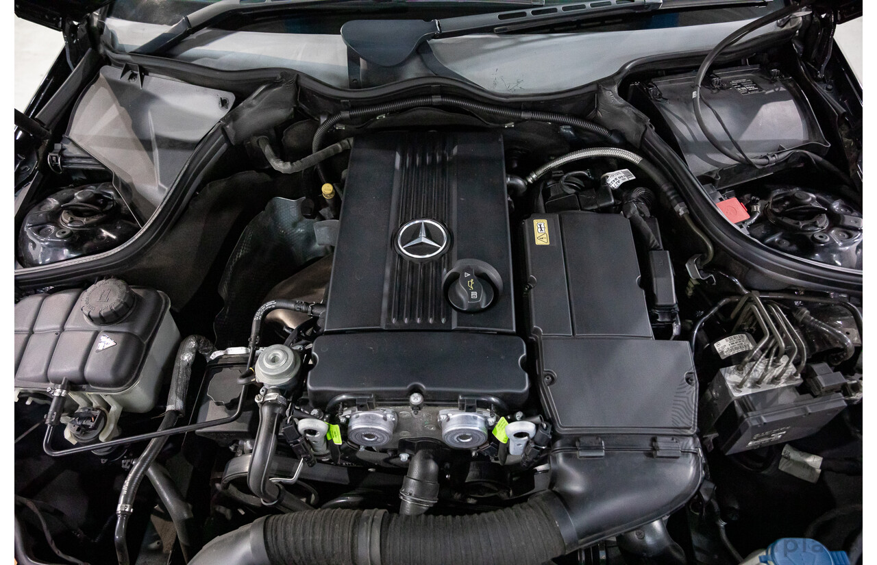1/2009 Mercedes-Benz CLC200 Kompressor Evolution + 203 2d Coupe Obsidian Black Metallic Supercharged 1.8L