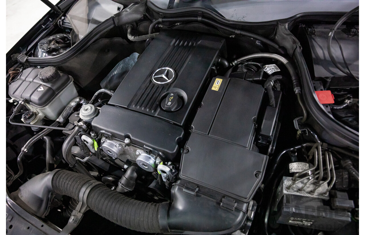 1/2009 Mercedes-Benz CLC200 Kompressor Evolution + 203 2d Coupe Obsidian Black Metallic Supercharged 1.8L