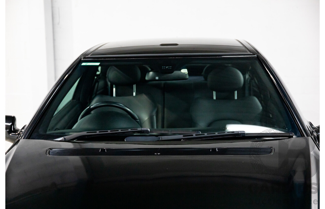 1/2009 Mercedes-Benz CLC200 Kompressor Evolution + 203 2d Coupe Obsidian Black Metallic Supercharged 1.8L