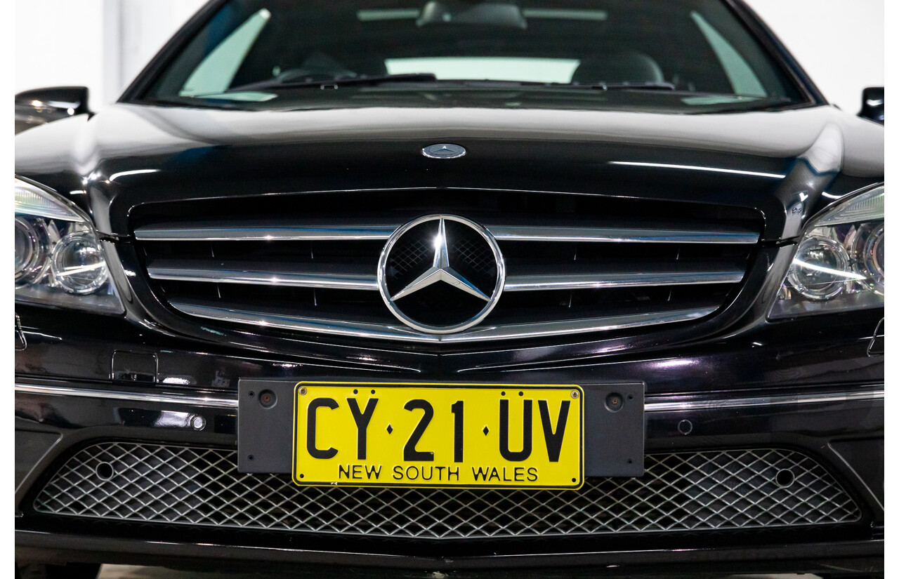 1/2009 Mercedes-Benz CLC200 Kompressor Evolution + 203 2d Coupe Obsidian Black Metallic Supercharged 1.8L