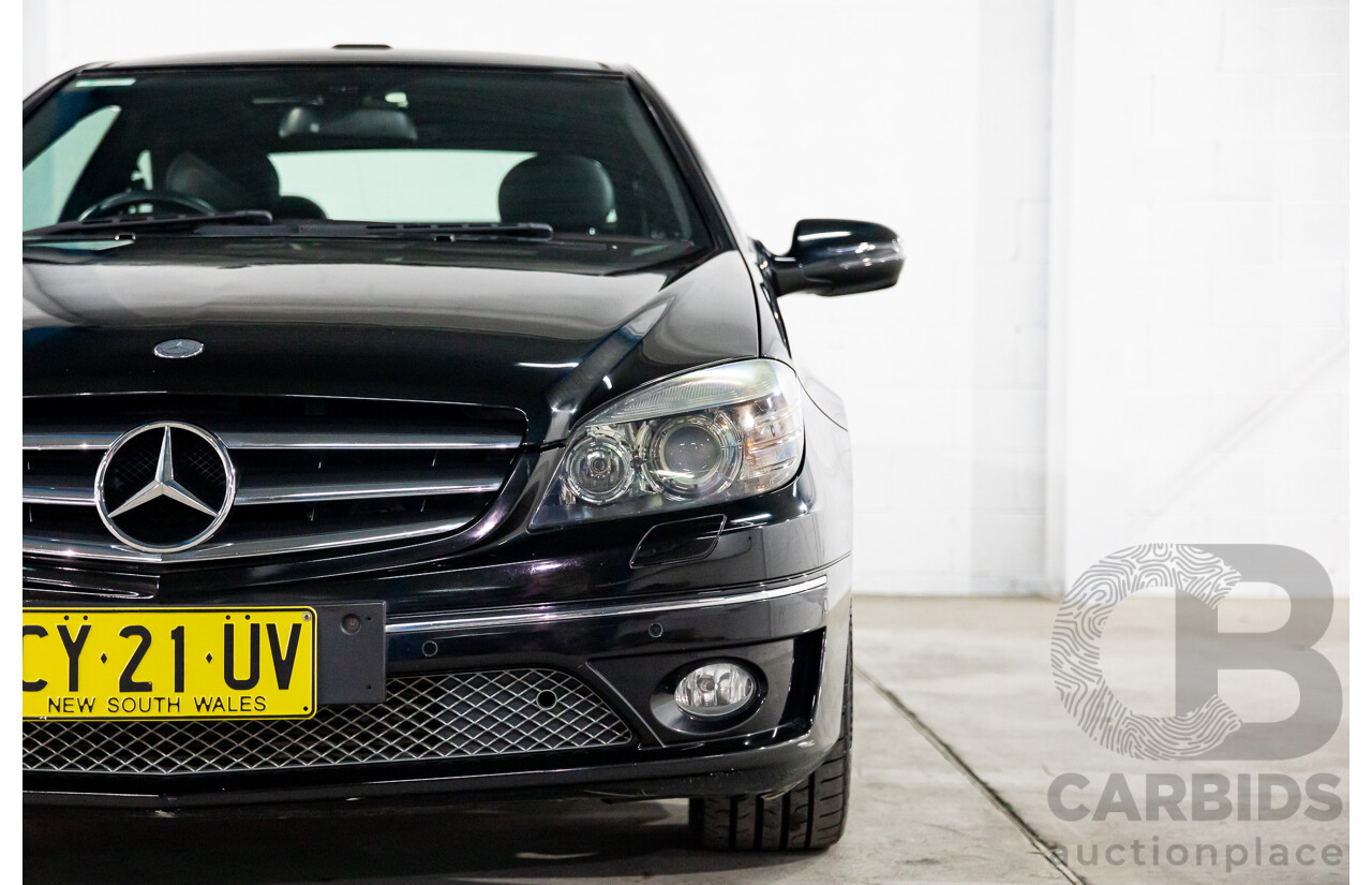 1/2009 Mercedes-Benz CLC200 Kompressor Evolution + 203 2d Coupe Obsidian Black Metallic Supercharged 1.8L