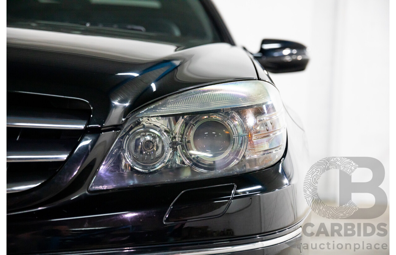 1/2009 Mercedes-Benz CLC200 Kompressor Evolution + 203 2d Coupe Obsidian Black Metallic Supercharged 1.8L