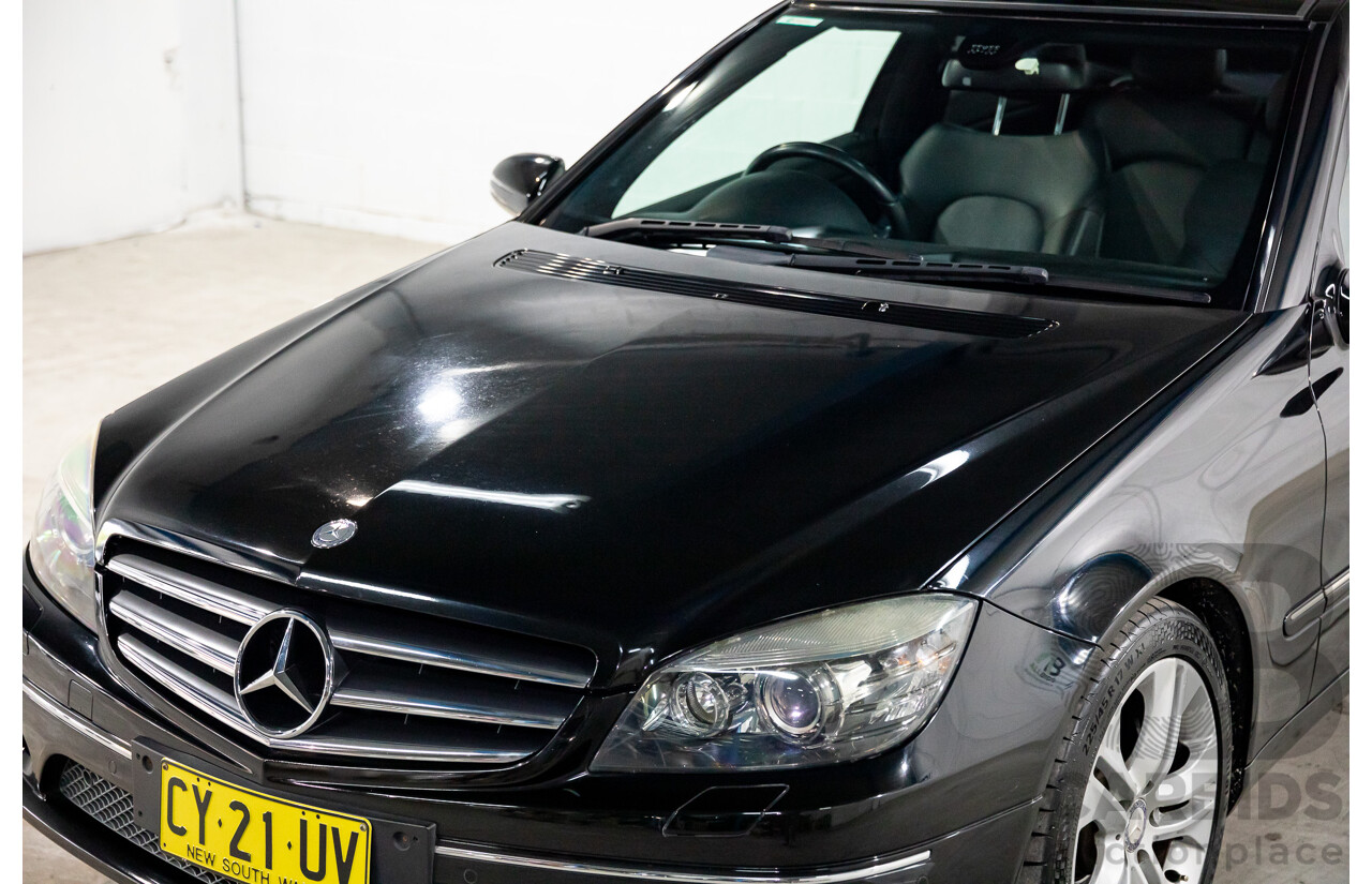 1/2009 Mercedes-Benz CLC200 Kompressor Evolution + 203 2d Coupe Obsidian Black Metallic Supercharged 1.8L