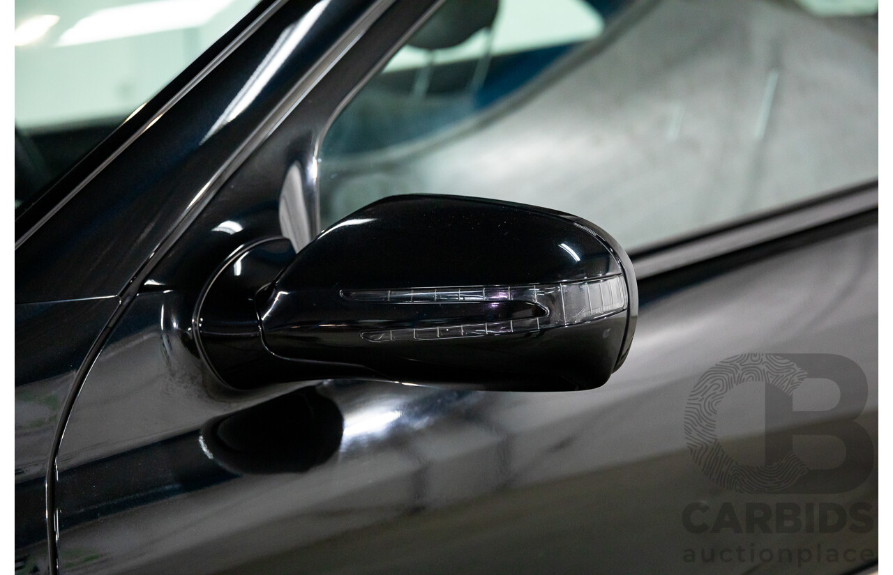 1/2009 Mercedes-Benz CLC200 Kompressor Evolution + 203 2d Coupe Obsidian Black Metallic Supercharged 1.8L
