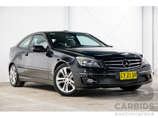 1/2009 Mercedes-Benz CLC200 Kompressor Evolution + 203 2d Coupe Obsidian Black Metallic Supercharged 1.8L